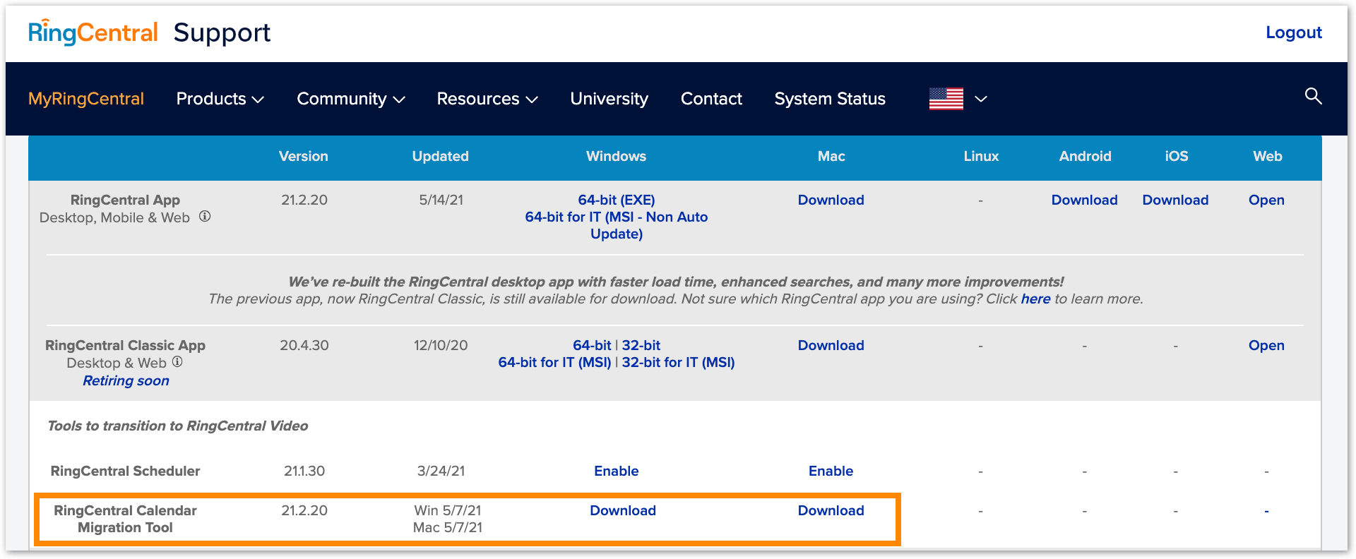 Using the Calendar Migration Tool on Google meeting invites